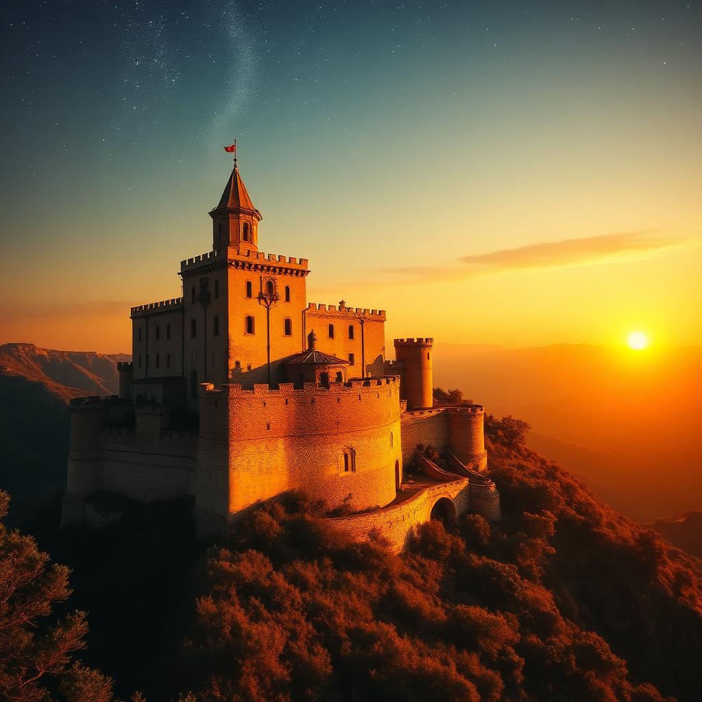 Paradiso di Dante a Castello Arechi